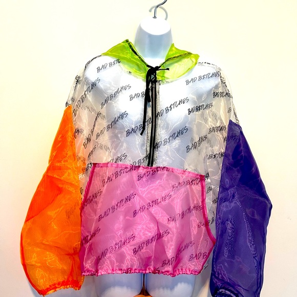 Mesh Jacket, vibrant colorful - Picture 1 of 3